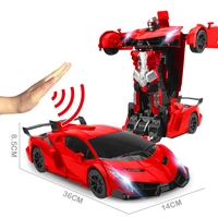 112 36cm rc car robot gesture sensing deformation fighting robots modles transformation remote control cars toys gifts for boys