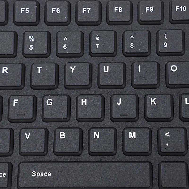 AAAJ-Portable USB Keyboard Russian Version Flexible Water Resistant Soft Silicone Mini Gaming for Tablet Computer Lapto | Компьютеры и
