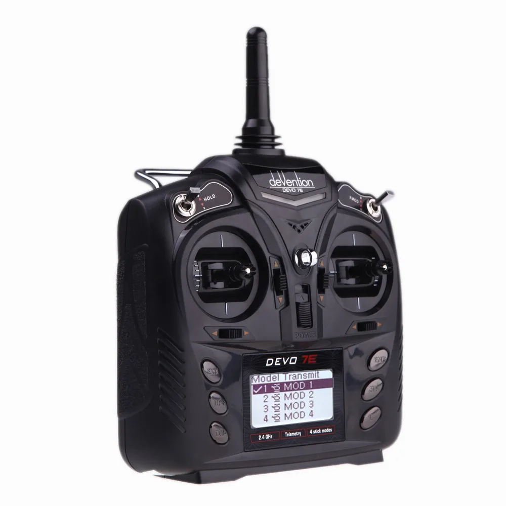 Радиоуправляемый передатчик Walkera DEVO 7E 2 4G 7CH DSSS для радиоуправляемого вертолета
