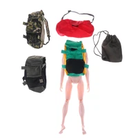 1pcs doll army soldier knapsack marines combat accessories bag for doll boy male for lanard 16 best gift random color