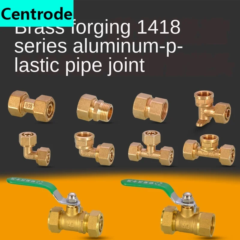 1418 соединения труб из алюминия и пластика медная нагревательная труба для пола