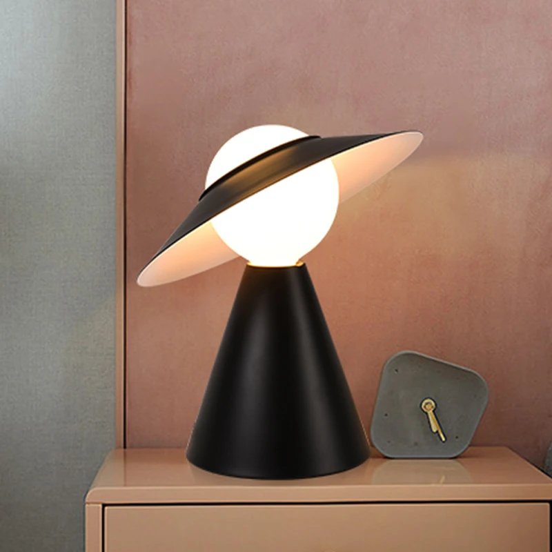 

XIRIGHT Nordic Modern Black Metal Table Lamp For Living Room Coffee Table Sofa Table Lamp Bedroom Bedside Lighting Night Light