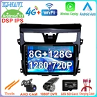1280*720P IPS экран Android 11 для Nissan Teana J32 2008 - 2013 Автомобильный плеер GPS-навигация видео радио мультимедиа 4G Lte без DVD