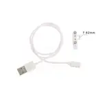 Магнитный USB-кабель для зарядки, 2 контакта, расстояние 7,62 мм, кабель питания для умных часов M5TB