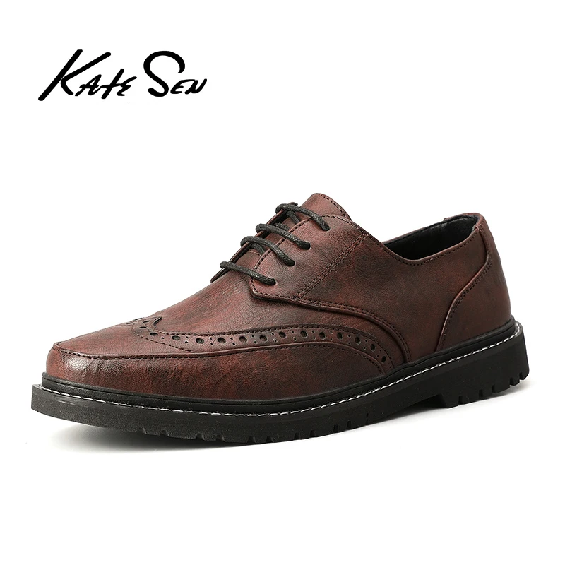 Мужская обувь из натуральной кожи Сезон осень-зима Визуально увеличивающая рост