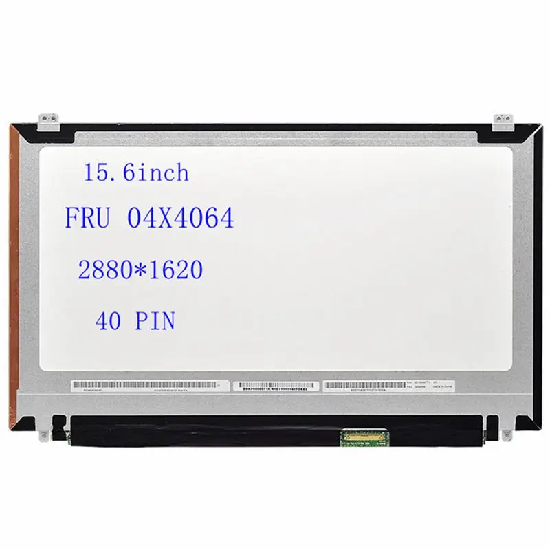 

15.6" 3K IPS LCD Screen display monitor VVX16T028J00 for Lenovo Thinkpad T540P W550s W540 W541 QHD 2880*1620 FRU: 04X4064