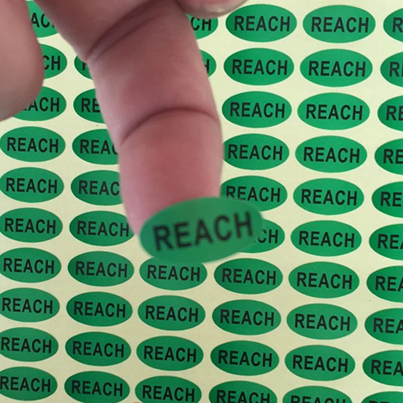 100 шт REACH экологически чистые наклейки этикетки DIY Ремесло самоклеющиеся бирки