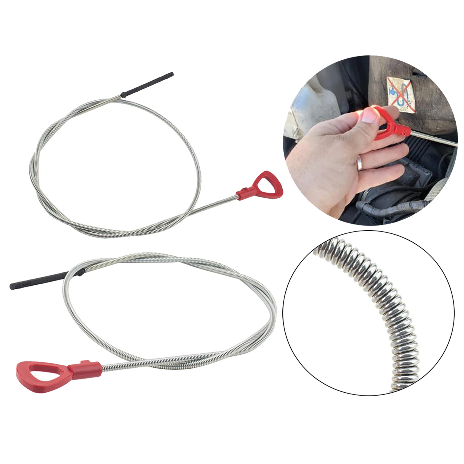 

Oil Dipstick Engine - Engine Oil Level Dipstick Dip Stick Measurer for Mercedes- W140 1996-1999