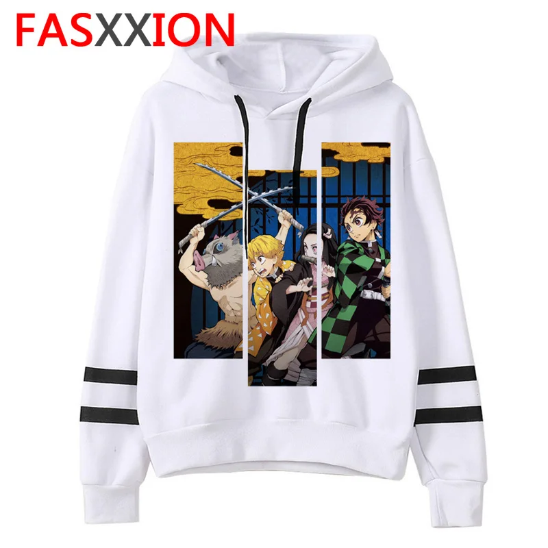 Demon Slayer мультфильм для мужчин/для женщин толстовки аниме унисекс harajuku эстетическое 90s Толстовка ulzzang Графический повседневное Мужской капюшон - Цвет: 2141