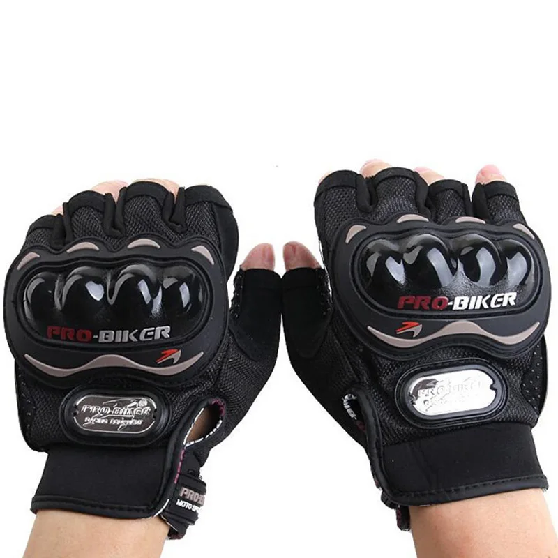 Мото rcycle перчатки с полупальцами сетчатая ткань защита Осенние мото