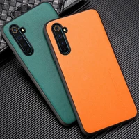genuine leather cell phone case for realme 8 7 6 pro gt neo 2 gt master explorer narzo 30 q3 pro c21 cover for oppo reno 5 6