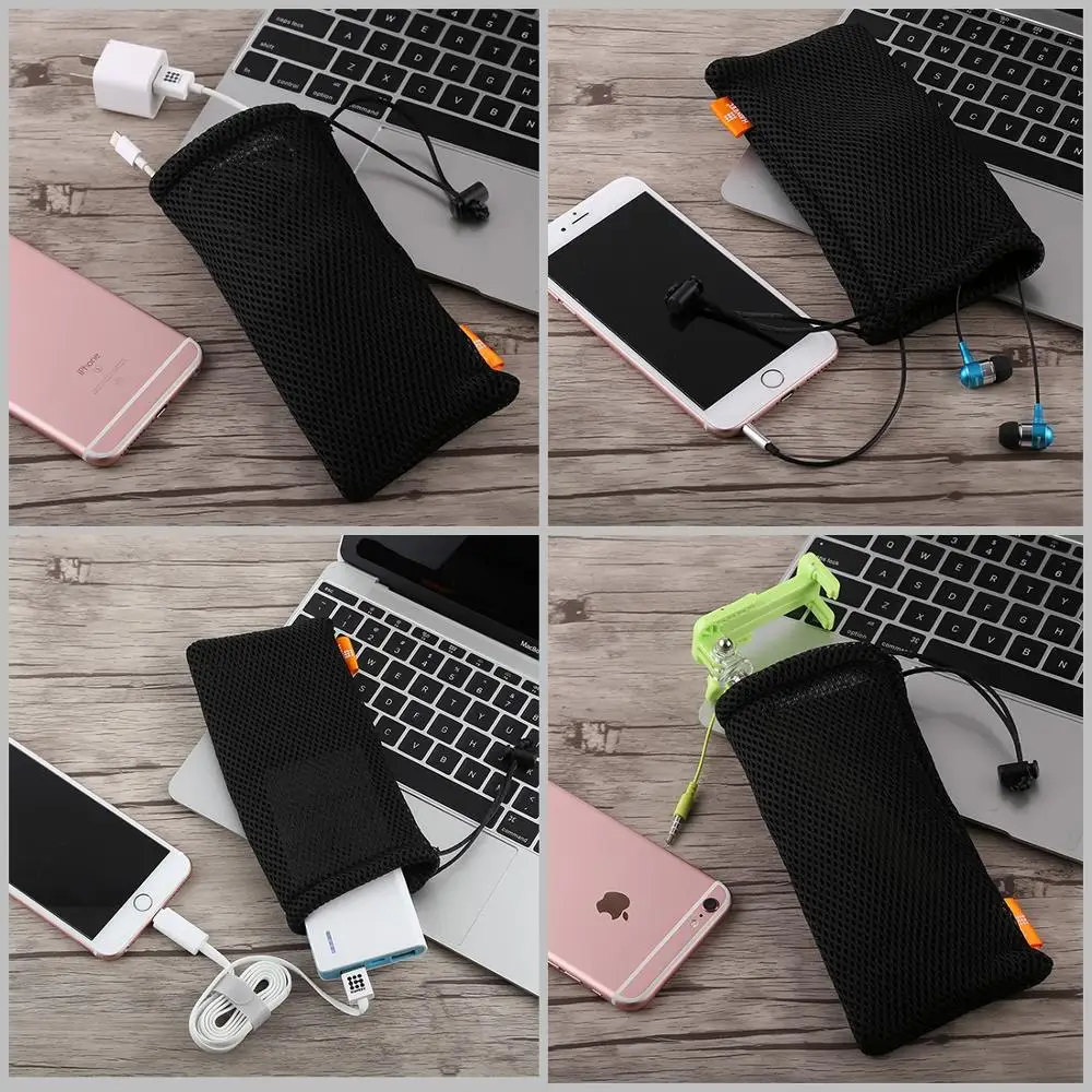 5 дюймов HAWEEL сумка для смартфонов power Bank хранения мобильных телефонов защитный