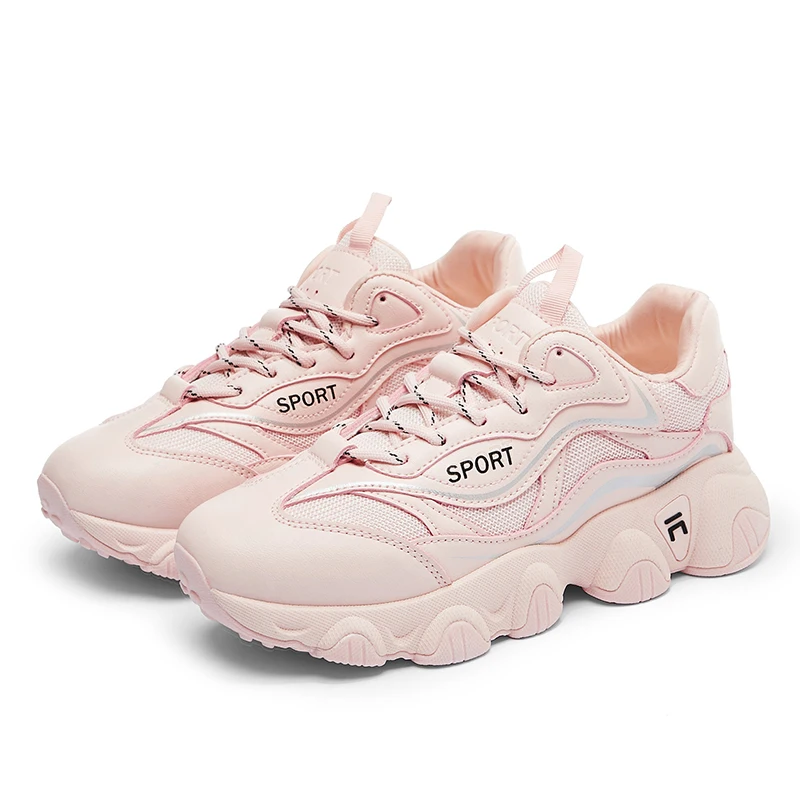 

2020 Women Sneakers Spring Autumn Fashion Bling Breathable Vulcanized Shoes Platform Causal Girl Outdoor Shoes Sneakers