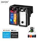 DMYON PG240 CL241 картридж совместимый для Canon 240 241 для Canon Pixma MX452 MX472 MX512 MX522 MG4220 MG4120 MG2120 принтер