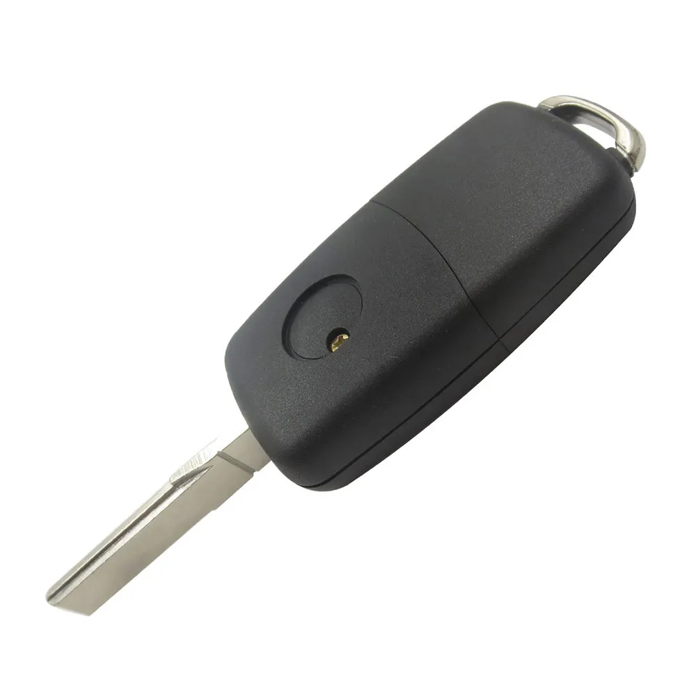 XNRKEY Замена 2 кнопки дистанционного флип чехол для ключей брелок в виде ракушки VW