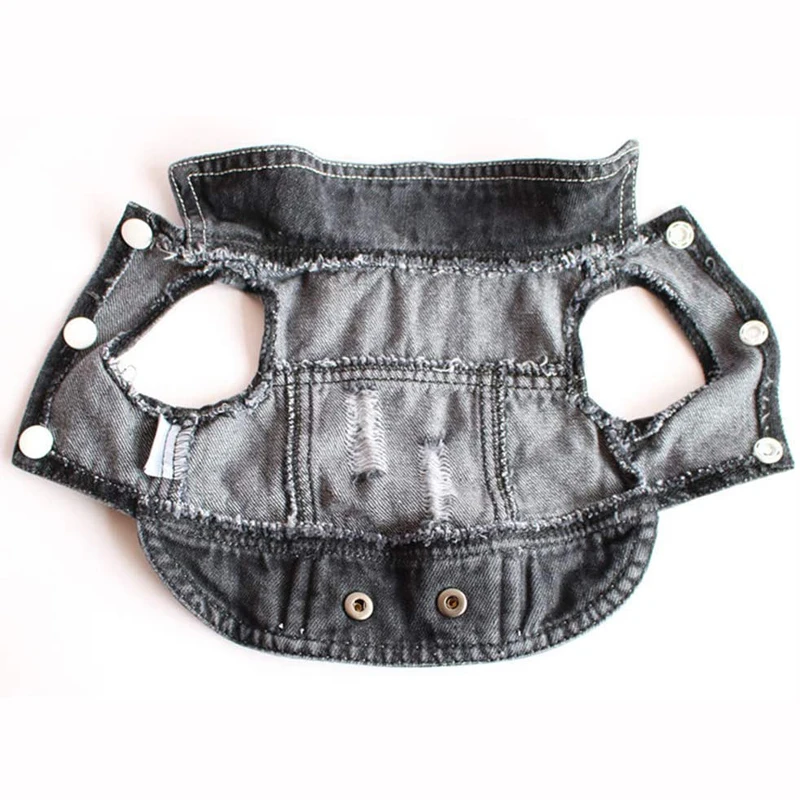 Classic Retro Dog Clothes Cool Denim Jacket Cave Cowboy Pet Jeans Vest Spring Puppy Clothing for Small Medium Dogs Chihuahua | Дом и сад