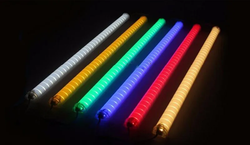 10 шт./лот) светодиодный неоновый бар 1 м dc24v dmx512 rgb светодиодный цифровой трубка/Светодиодная трубка, rgb цвет водонепроницаемый снаружи buliding украшения