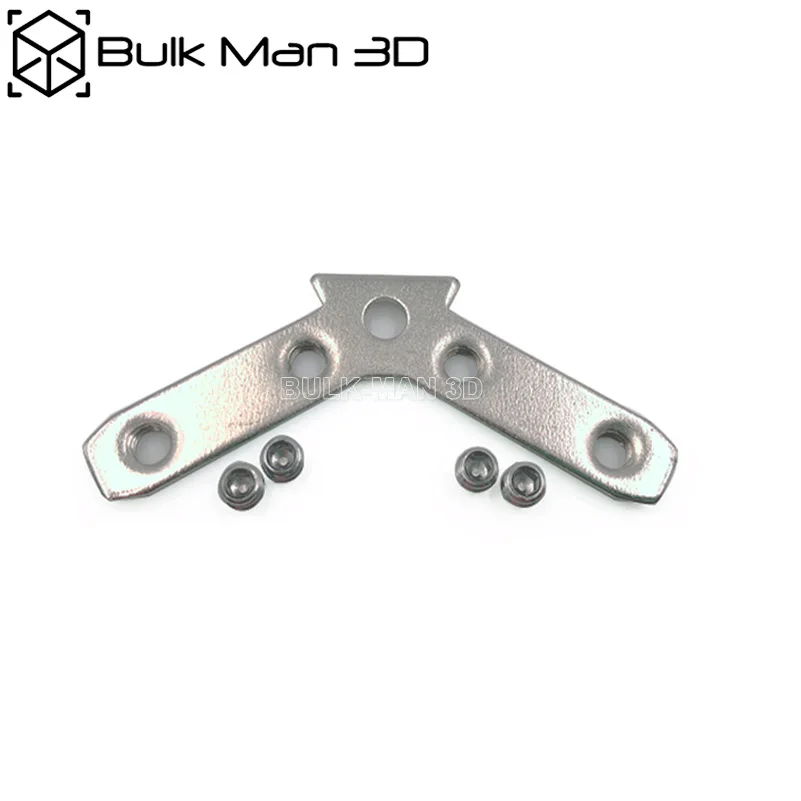 50 шт./лот Makerlink 120 Угол тройник гайка для V-Slot/C-Beam линейный рельс подключения |