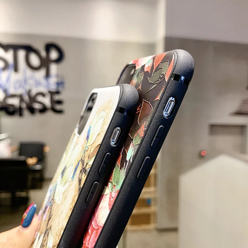 Мягкий чехол из ТПУ для iPhone 11 12 Mini Pro Max SE 2020 XR XS 8 7 6s 6 Plus | Мобильные телефоны и