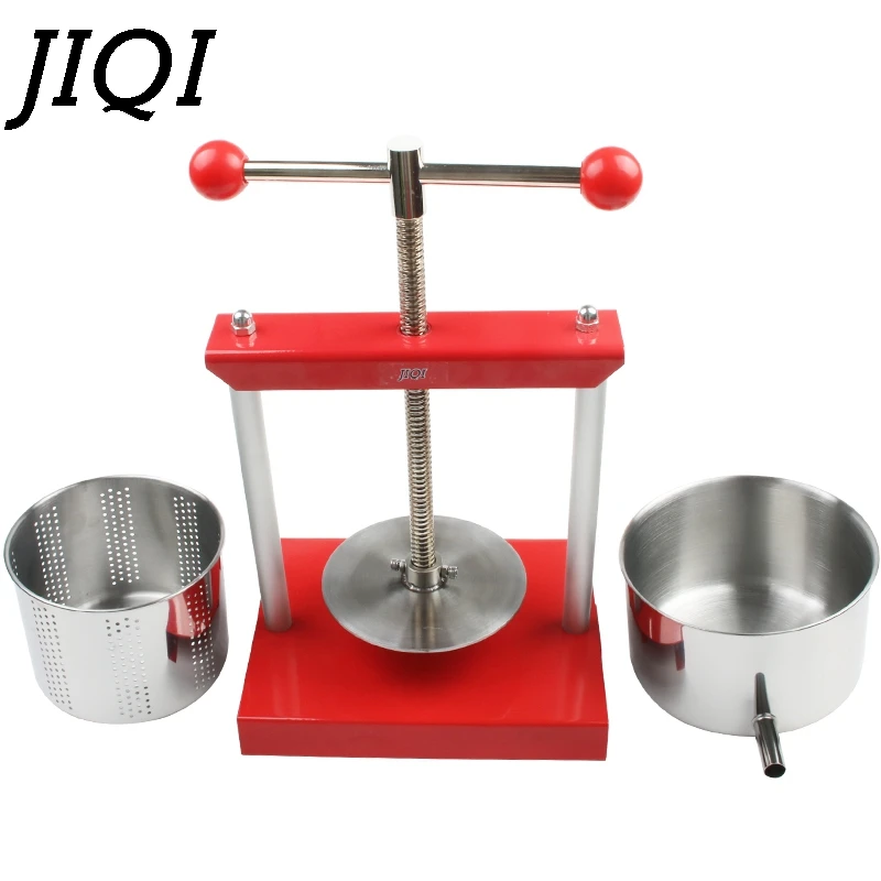 Ручная Соковыжималка JIQI из нержавеющей стали медленная соковыжималка с функцией