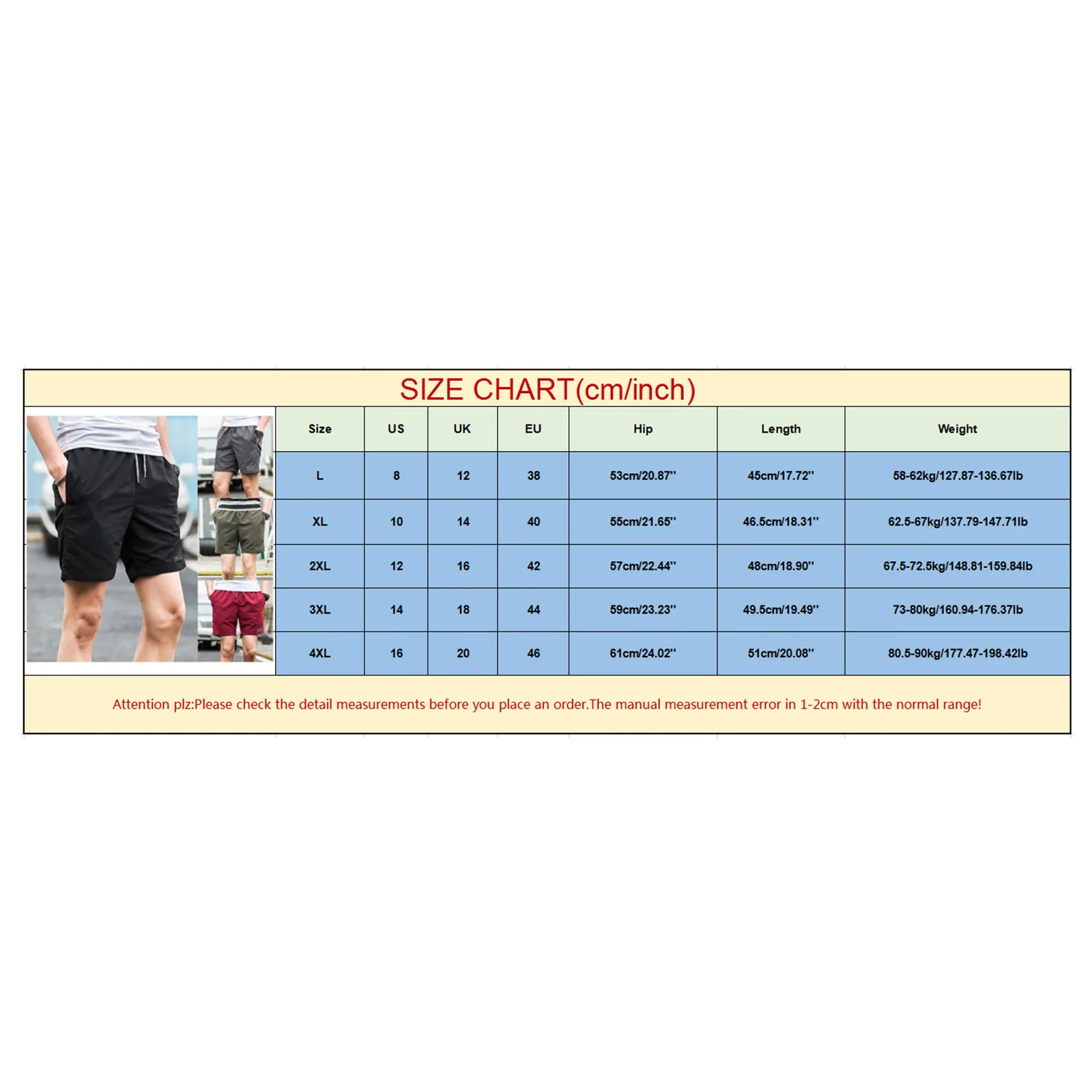 

Men's Summer Fashion Casual Midwaist Shorts Five-point Pants Beach Pants Pantalones Cortos De Hombre Pantalon Hombre#20