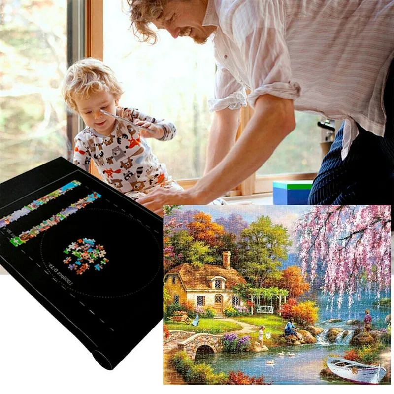 Аксессуары головоломки портативный Дорожный Коврик для ползания детские