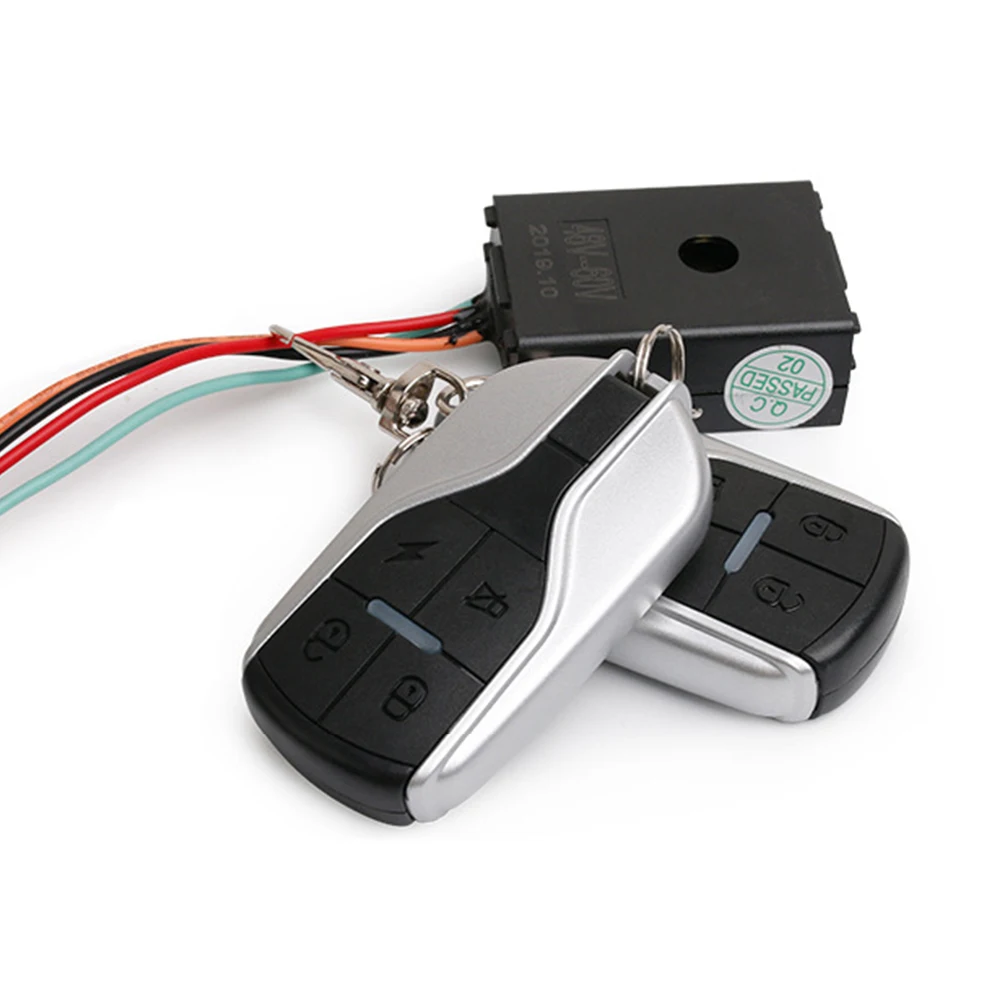 Доить 48 60V Анти кражи рог сигнализации с дистанционным управлением Управление на