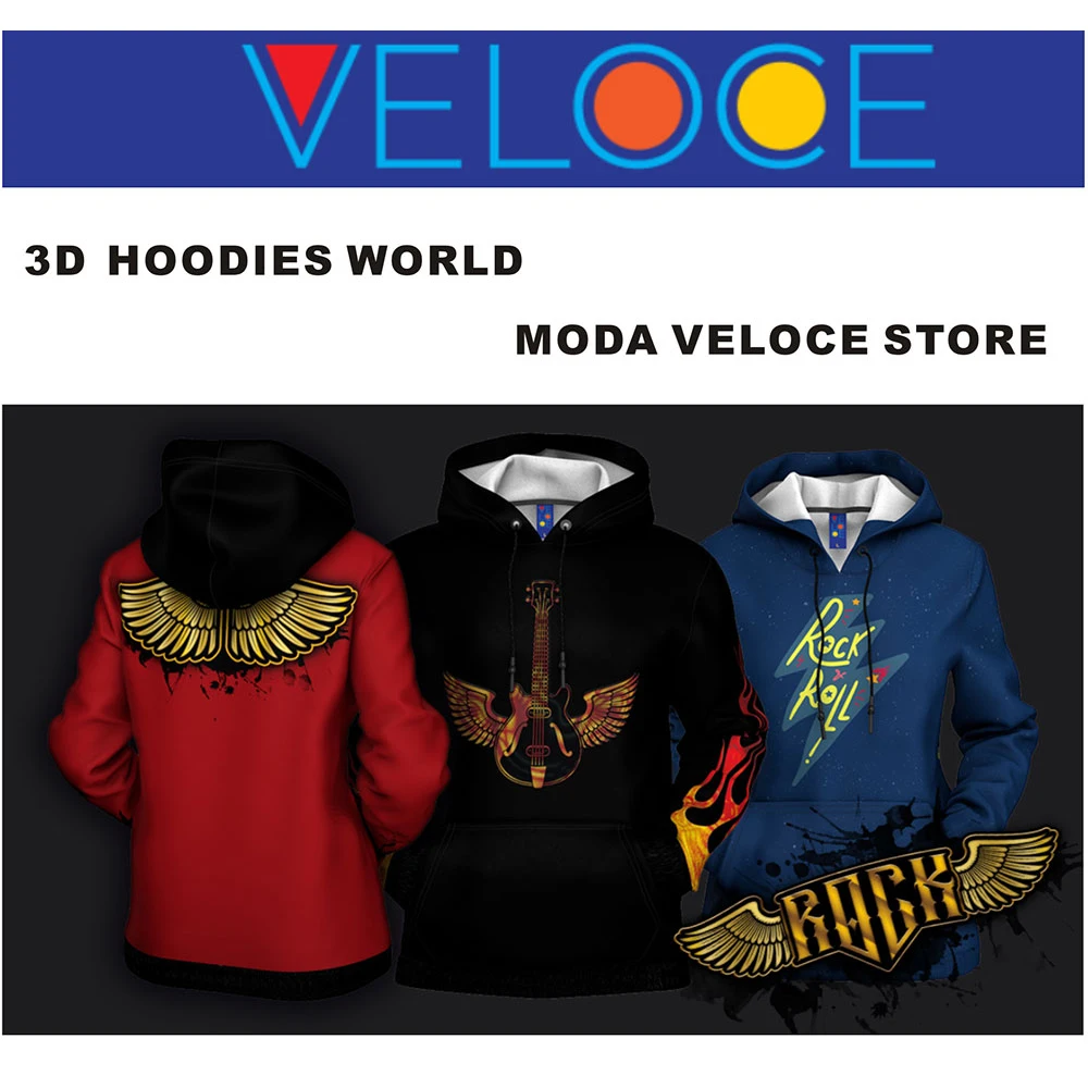 

High quality 3d print Rock , Guitar, Freedom Show, Hot Rock, unisex Sweatshirt