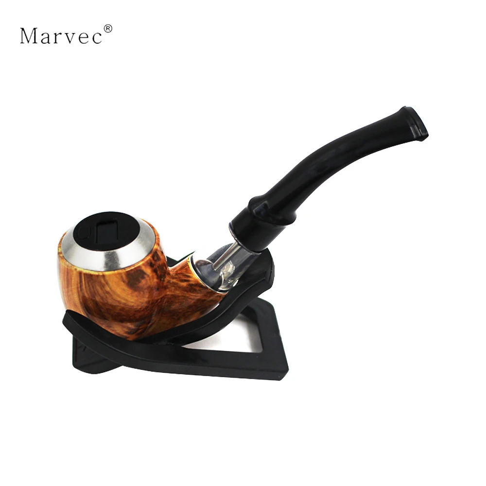 Оригинальный Marvec E Pipe vape Комплект 2 0 мл бак OLED экран переменная электронная