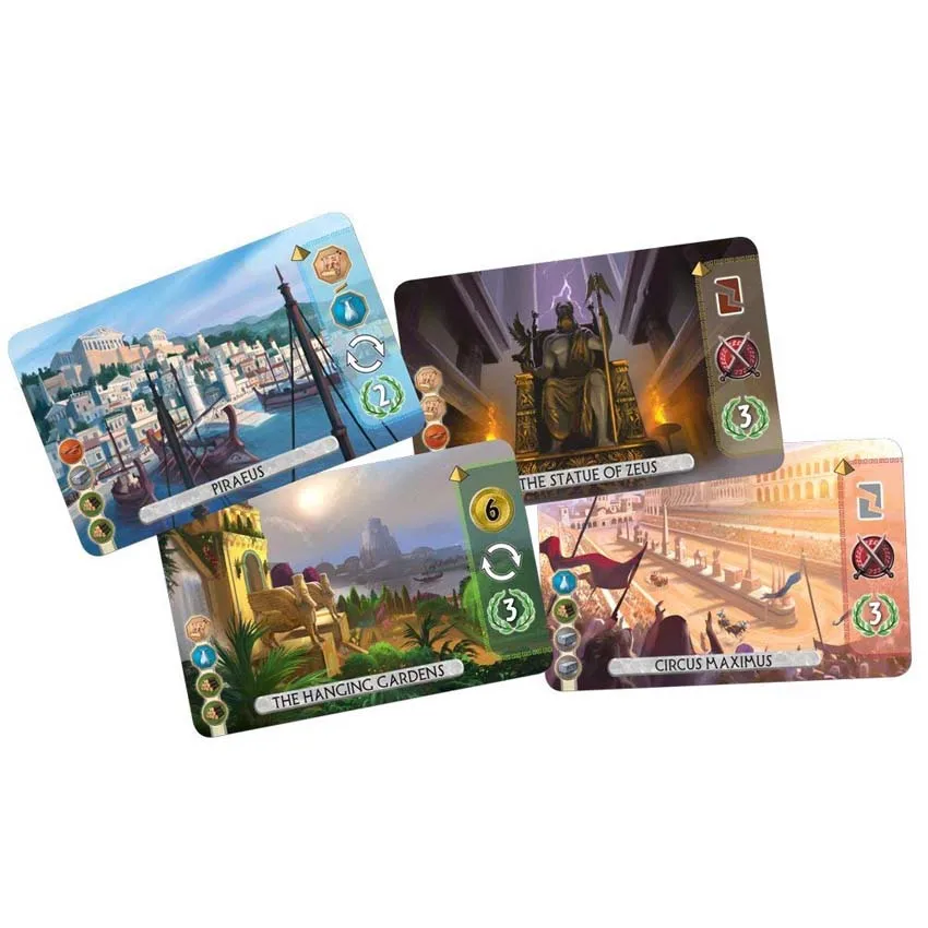 

New Asmodee 7 Wonders Duel Game Board Game Table Game