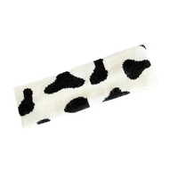 black white headbands sassy zebra stripe hounds tooth cow leopard print quare sports headband hair accessories for men women