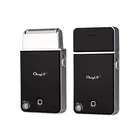 Бритва мужская с зарядкой от USB, портативный триммер для бороды, портативный карманный бритвенный станок для путешествий