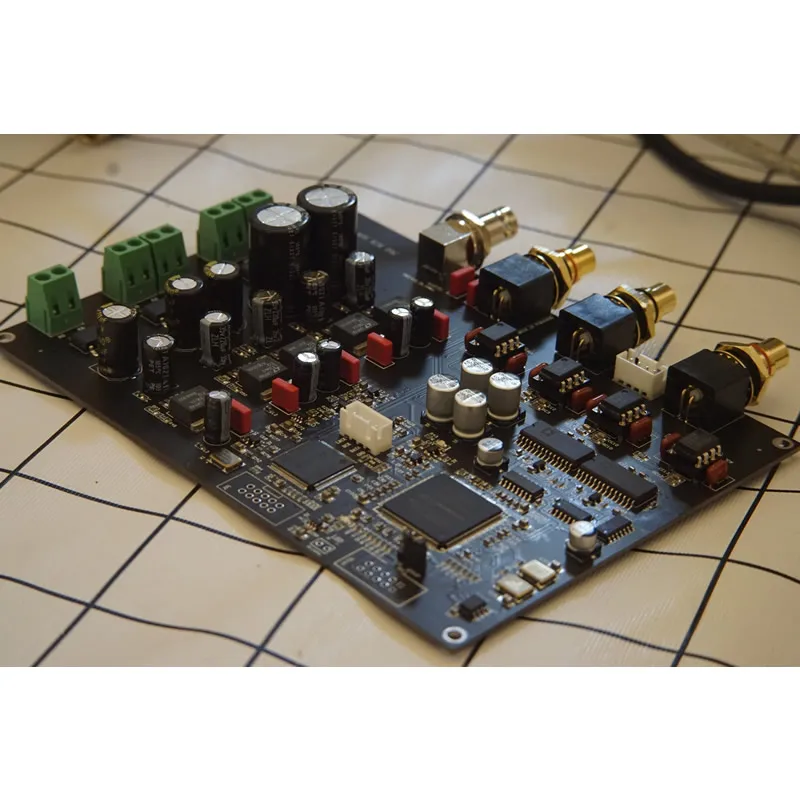 Двойная виниловая Плата декодера AD1865R NOS DAC двойные часы FPGA асинхронная обработка