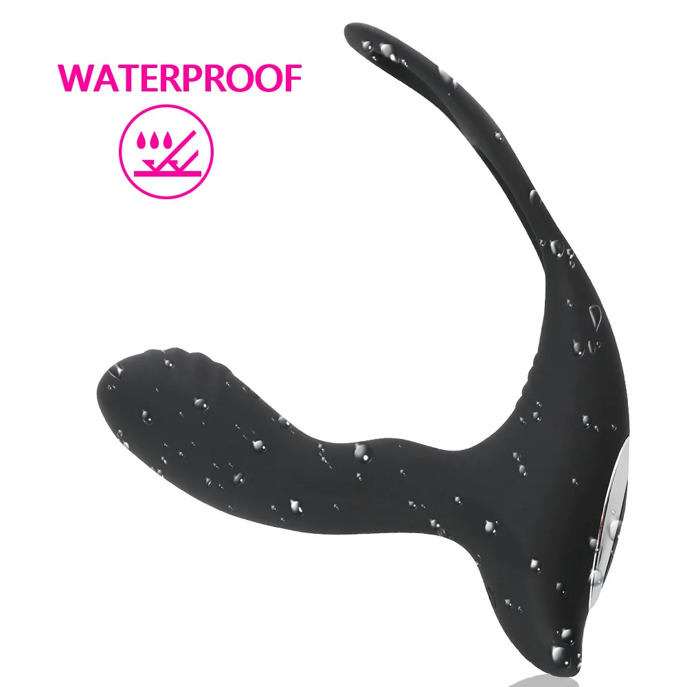 10-частотный массажер простаты с подогревом вибратор со стандартной анальной