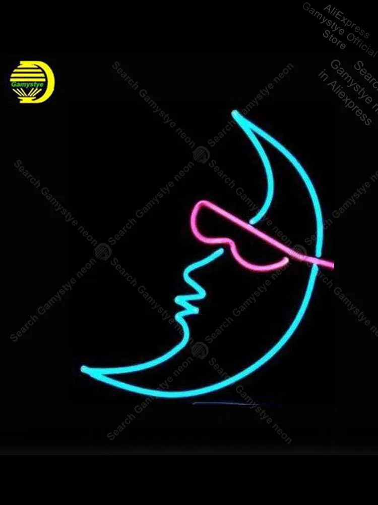 

Neon Sign for new moon sunglass Neon Bulbs Acade decor Display Neon Window Lights Fairy lights neon lights for rooms Neon Signs