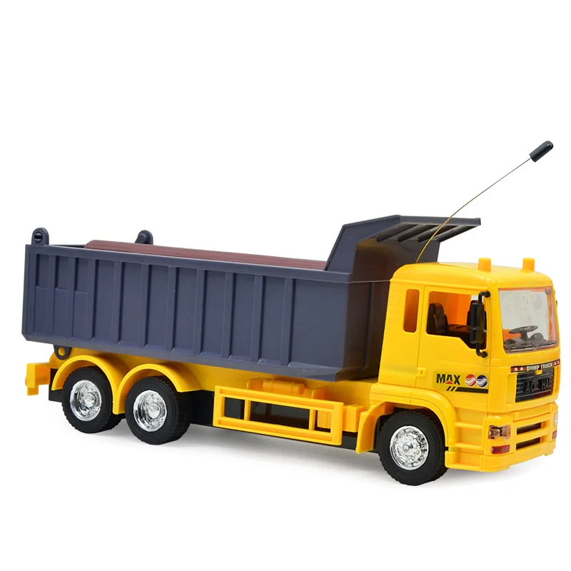 10CH Rc Alloy Engineering Vehicle Car Toy for Boy Remote Control Hydraulic Dump Truck Machine on the Radio | Игрушки и хобби