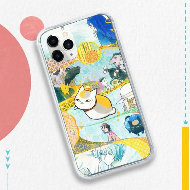 

Natsume's Book of Friends Madara Cat Phone Case for iPhone 11 12 pro XS MAX 8 7 6 6S Plus X 5S SE 2020 XR