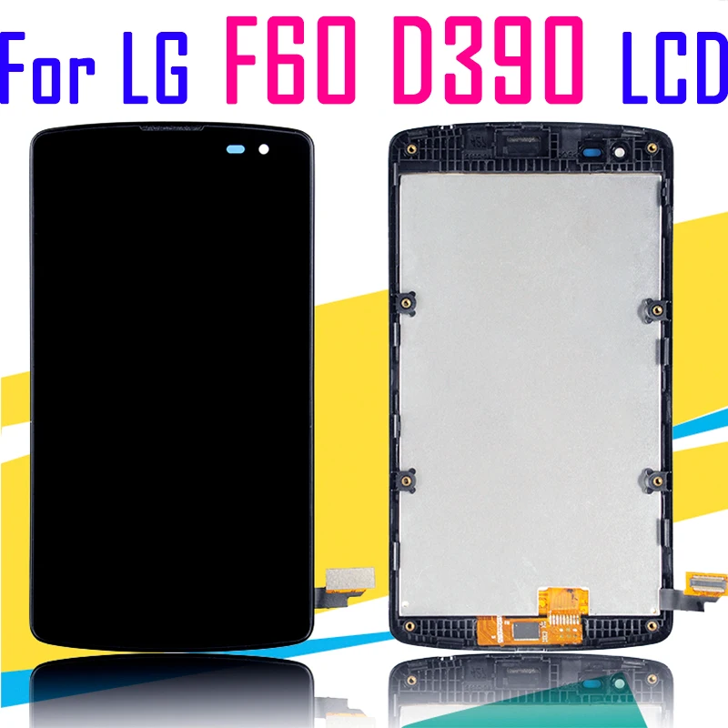 10 шт./D390 ЖК дисплей для LG F60 сенсорный экран дигитайзер в сборе Optimus L Fino D295 D290N D290 со