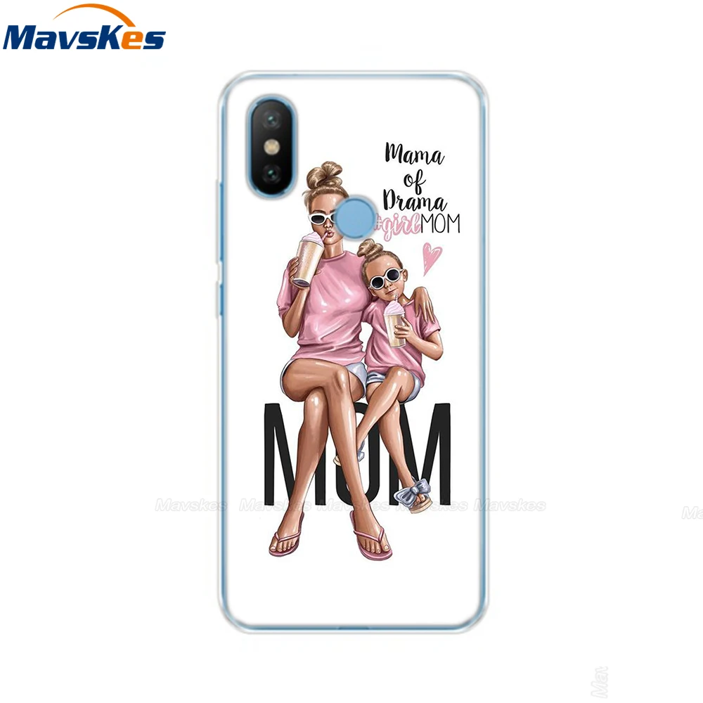 Силиконовый чехол для телефона для Xiaomi mi A2 Lite, чехол с рисунком, мягкая задняя крышка из ТПУ, чехол для телефона для Xiomi mi A2 mi A2 LITE, бампер - Цвет: 47