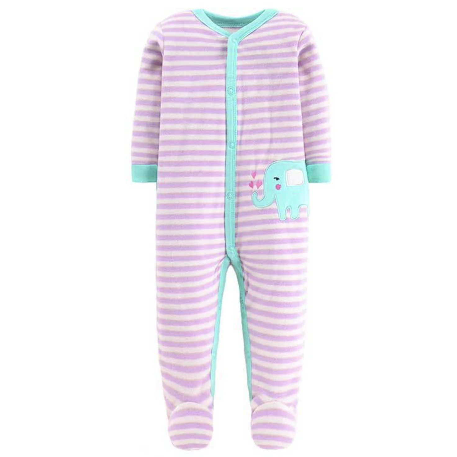 

Super Soft Baby Girl Clothes Fleece One Pieces Rompers Infant Jumpsuits For New Born , Good and Cheap Newborn Clothing Costume