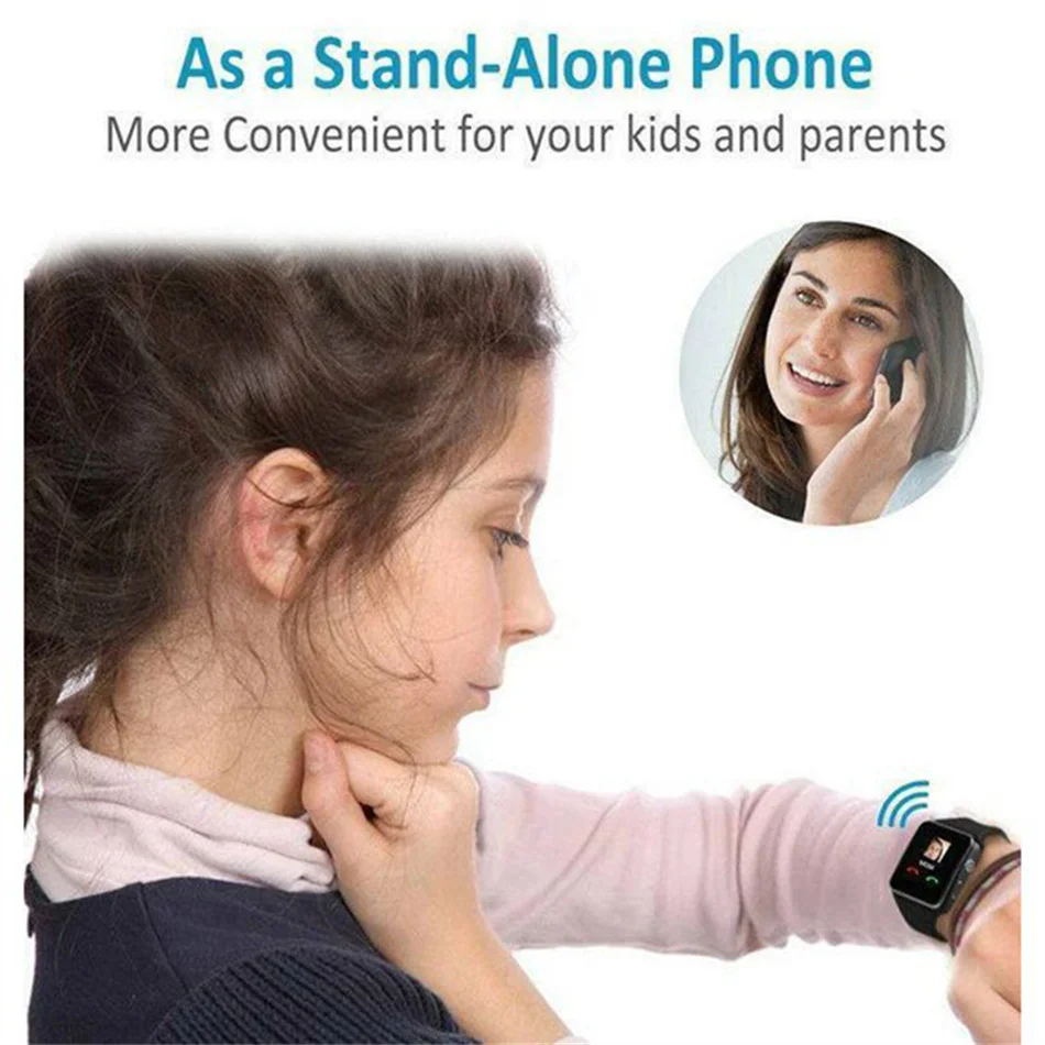 a1 smart watch 2021 smart watch bluetooth call sim card watch support for apple huawei xiaomi android ios for kids smart watch free global shipping