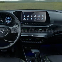 tempered glass protective film for hyundai i20 2020 2021 10 25 inch car navigation screen protector display film auto interior
