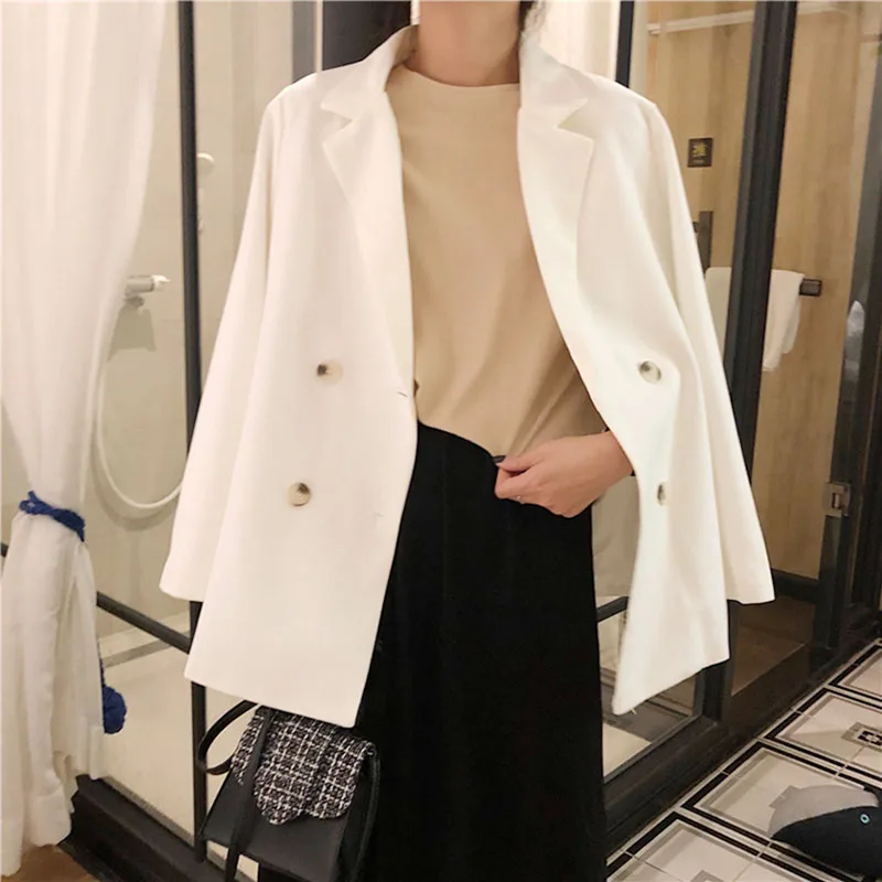 Корейский стиль 2021 женские пиджаки и куртки размера плюс повседневные Chaqueta Mujer
