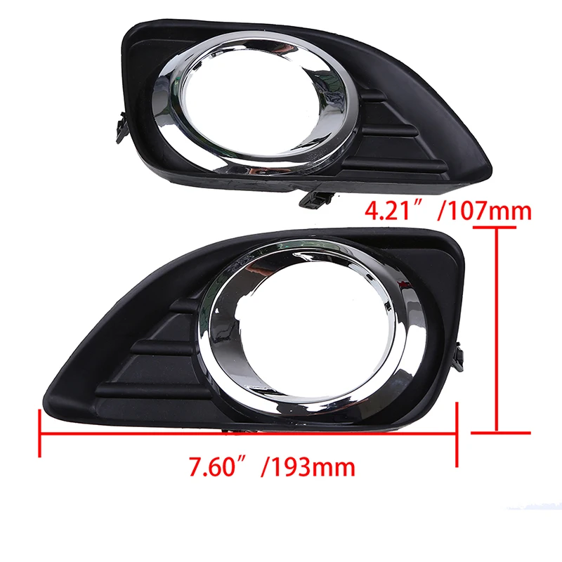 Рамка противотуманной фары POSSBAY для Toyota Camry XV40 2010 2011 Facelift 52040 33010 52030 06050 передний