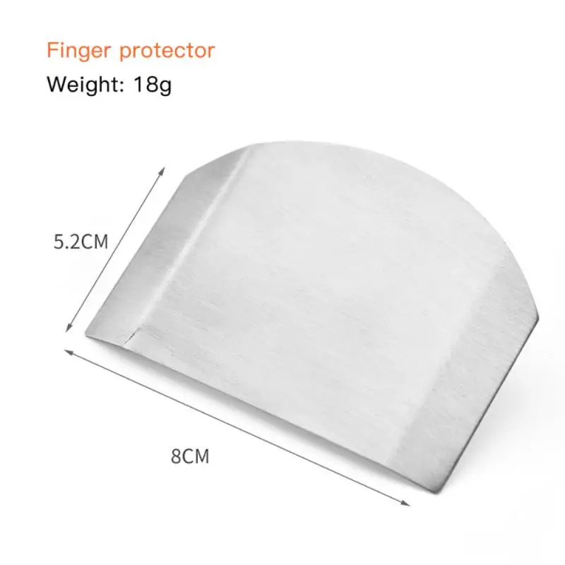 

New 304 Stainless Steel Vegetable Cutting Aids Kitchen Cut-proof Hand Finger Guards Multi-purpose Finger Protectors Artifacts