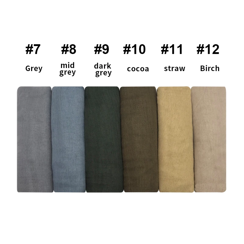 Большой Простой шарф макси однотонный хиджаб модные накидки шали из вискозы и