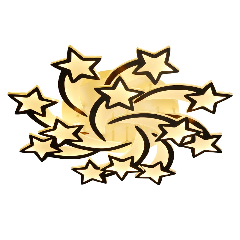 Современные Люстры с подсветкой для гостиной кабинет Обеденная Спальня дома