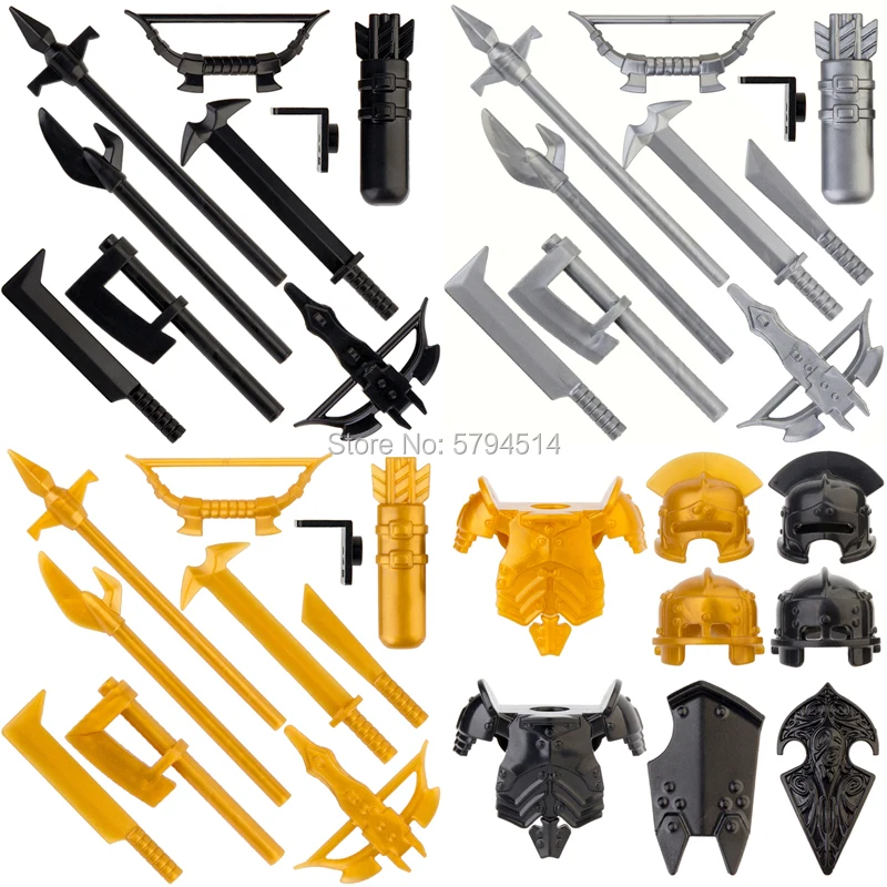 Конструктор Koruit Lord R Uruk hai детский оружие для Archer 4 см арбалет аксессуары MOC