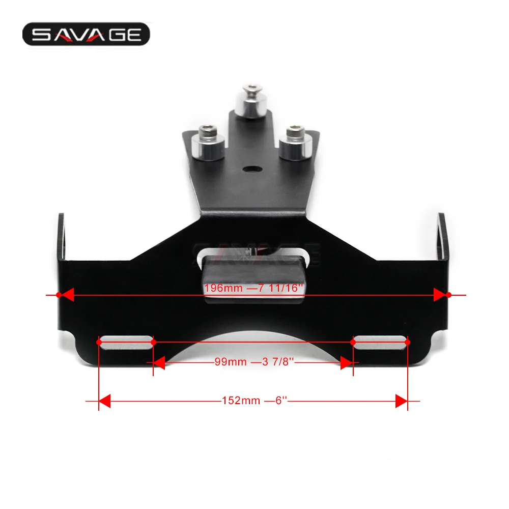 Держатель номерного знака светодиодный светильник для KAWASAKI ER 6N 6F ниндзя 650 ER6N ER6F