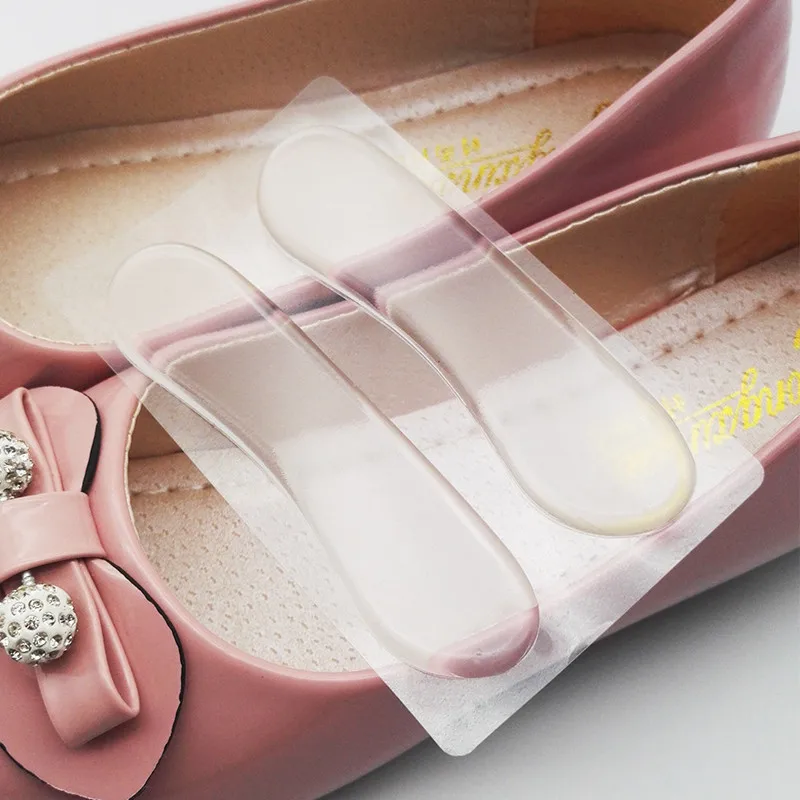 6 шт. = 3 пары силиконовых стельки для обуви Нескользящие гелевые прокладки защита